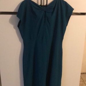 Teal dress